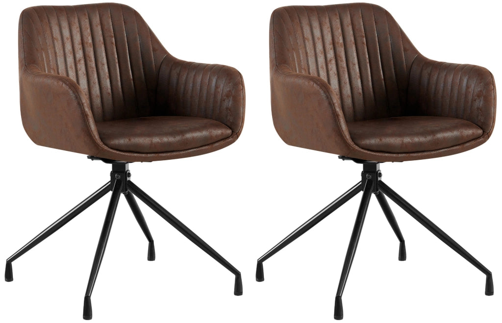 2er Set Esszimmerstuhl Welby Vintage