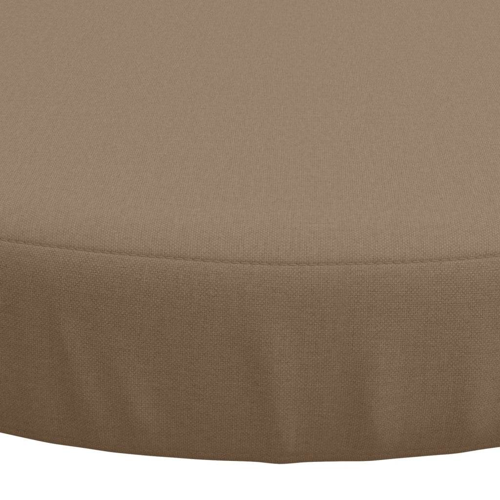 Cuscini per Sedia in 4 Pezzi SOEST 4 pz 100% Poliestere Tortora 946327