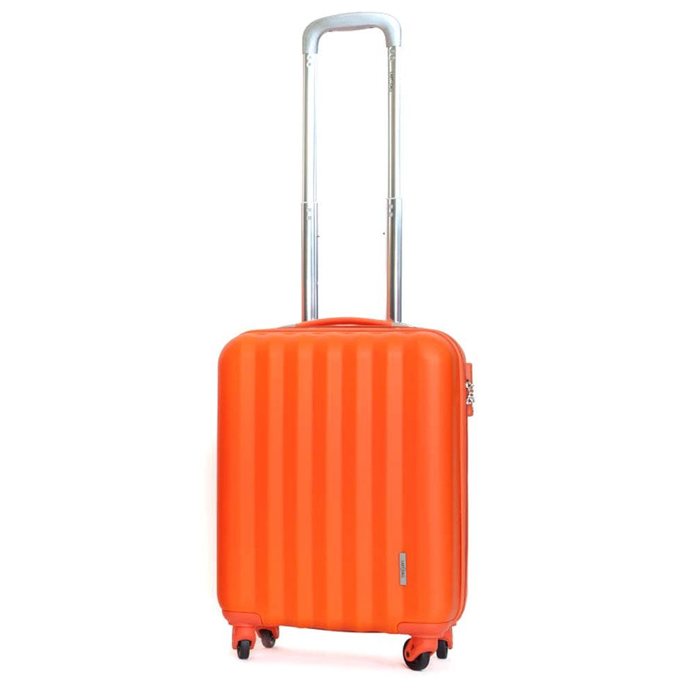 Trolley Valigia Rigido Bagaglio a Mano in ABS 4 TSA Ruote Ravizzoni Icon Arancio
