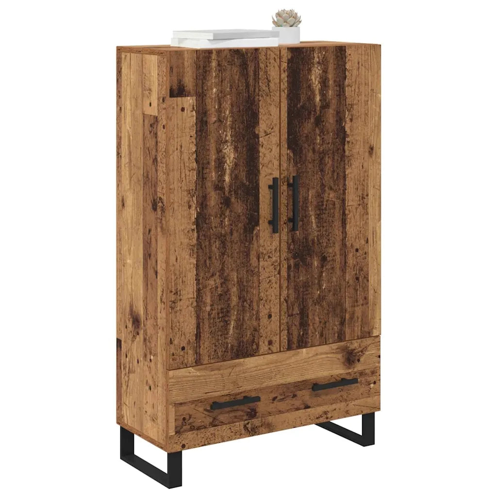 Credenza | Madia | Buffet da pranzo | Armadio da pranzo Legno vecchio 69,5 x 30 x 115 cm Legno multistrato