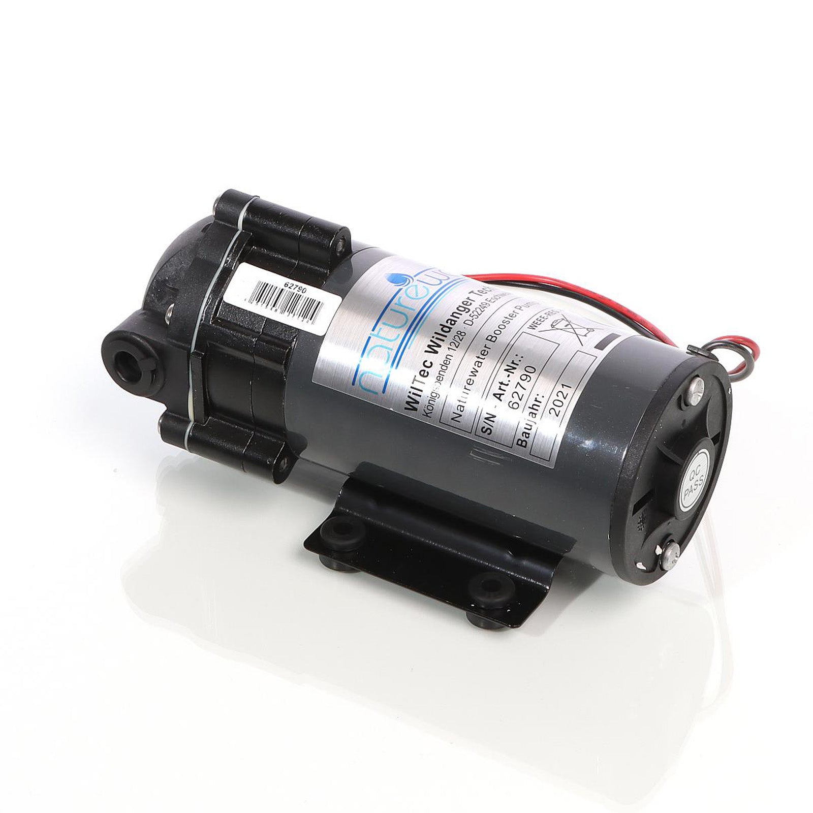 Pompa booster 500 GPD (1900l/giorno) 100W Pompa di spinta per sistemi a osmosi inversa