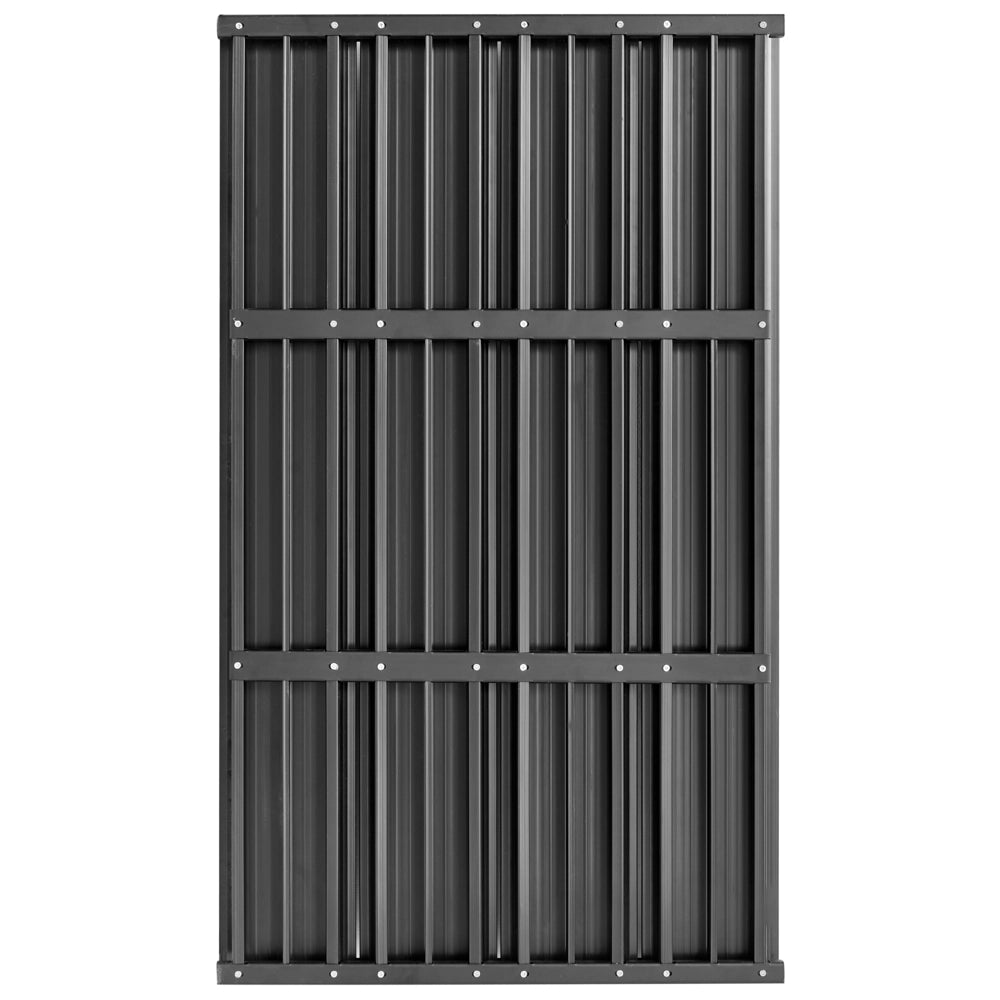 Doccia da giardino a pavimento in PVC nero design moderno