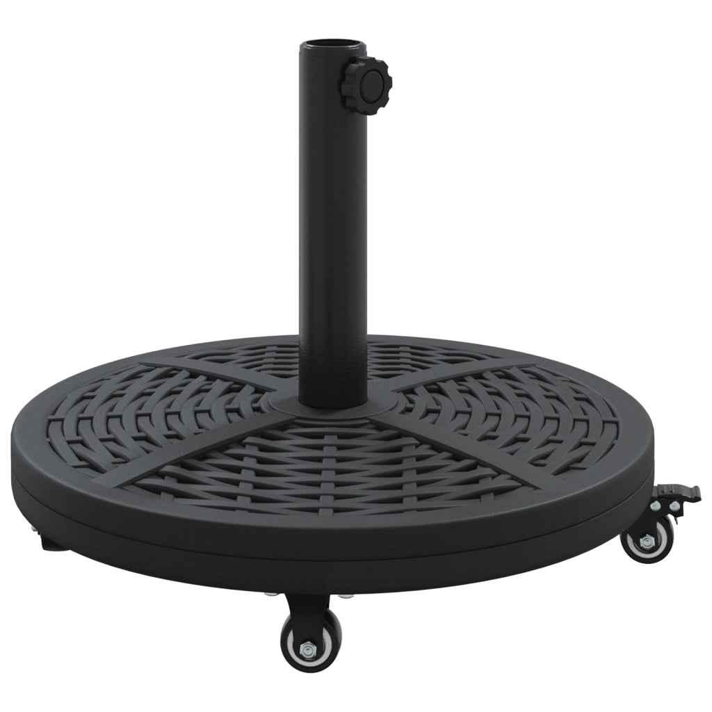 Base per Parasol con Ruote per Polsi Ã˜38-48 mm 13 kg Rotonda