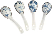 Lepels in Ceramica a 4 Pezzi - Manico Lungo Curvo - Adatto per Finestre/Pho - 15,5 cm - Design Stilistico