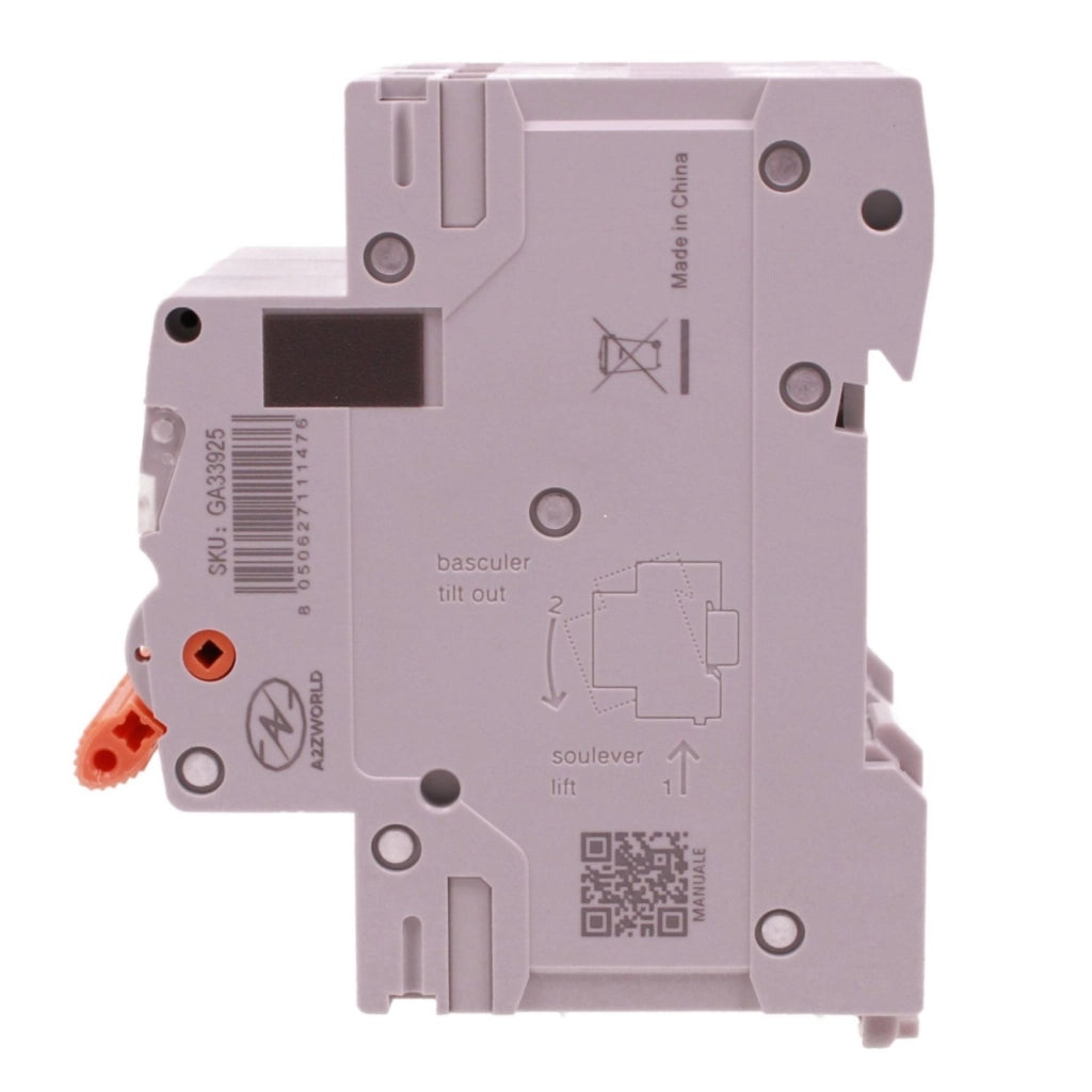 MCB Interruttore Magnetotermico Automatico Curva C 3P 3M 10000A AC 400V IP20 GYM9H, Accoppiabile Con Bobina di Sgancio GA01231 GA01232, Disponibili 16A 20A 25A 32A 40A 63A (C25A)