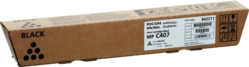 ORIGINAL Ricoh toner nero 842211 MP C407SPF ~17500 Seiten