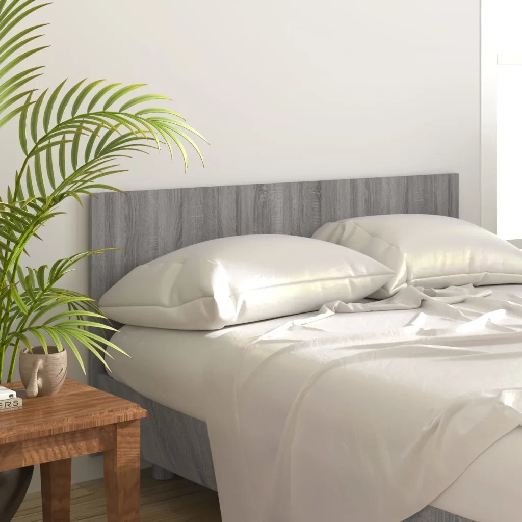 Testiera Letto Grigio Sonoma 160x1,5x80 cm Legno Ingegnerizzato 816974