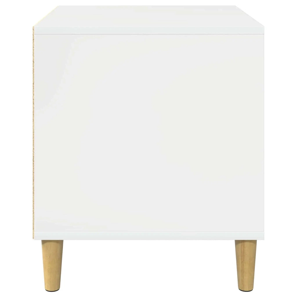 Cuccia per cani Bianco Lucido 44 x 42 x 49 cm Legno multistrato 8000702