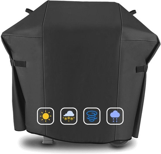 Hoes per grill per esterno per Spirit & II 200 serie, 600D impermeabile e resistente, 48 pollici 7138 hoes per grill per Spirit II E210, 2 fuochi gas, protezione contro tutte le condizioni climatiche