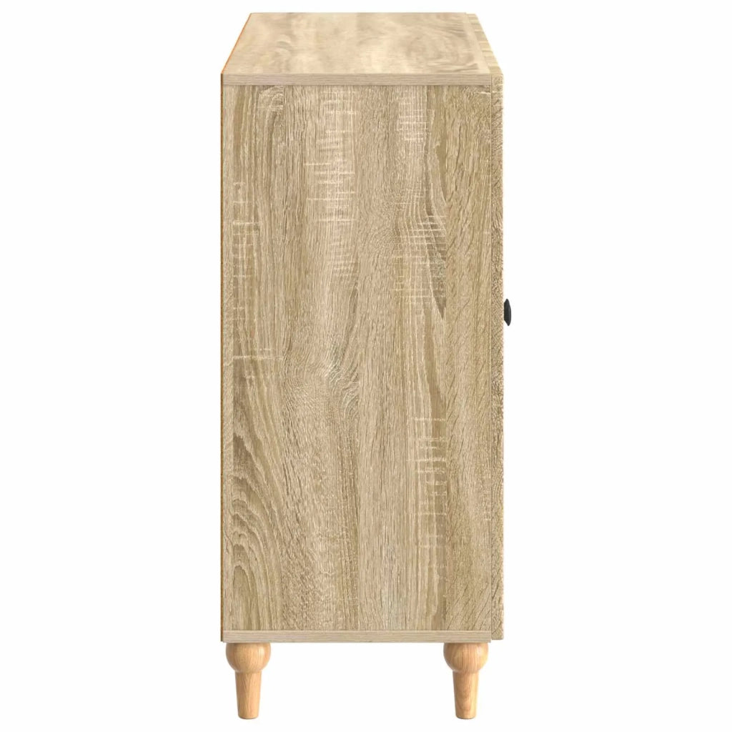 Credenza Rovere Sonoma 89 x 34,5 x 80 cm Legno ingegnerizzato