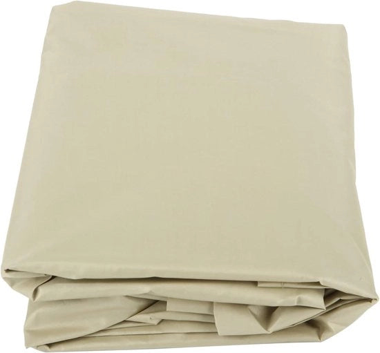 Cuscino per giardino impermeabile in poliester - Copricuscino sostitutivo 3 posti - Protezione stoffa impermeabile - Beige.