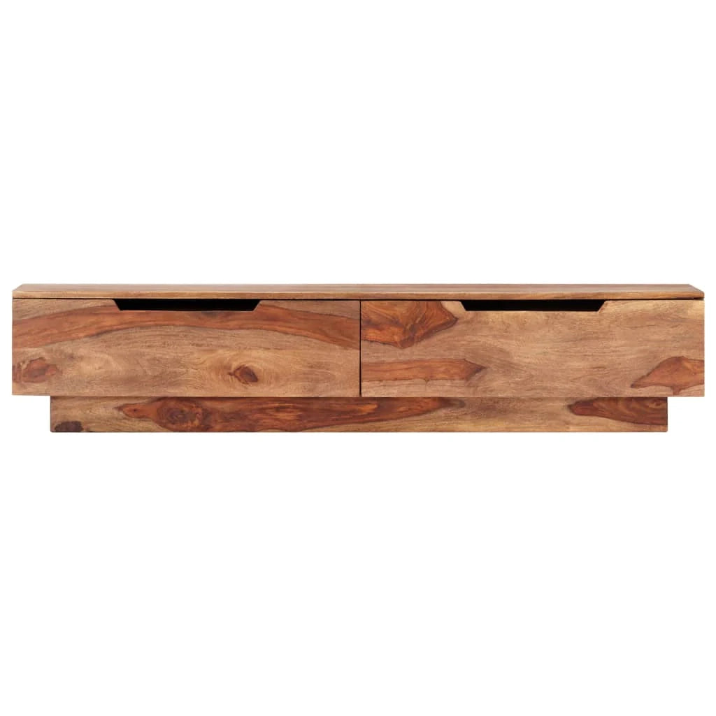 Pratico mobile porta TV/credenza di design 145 cm legno massello di sheesham 2502076