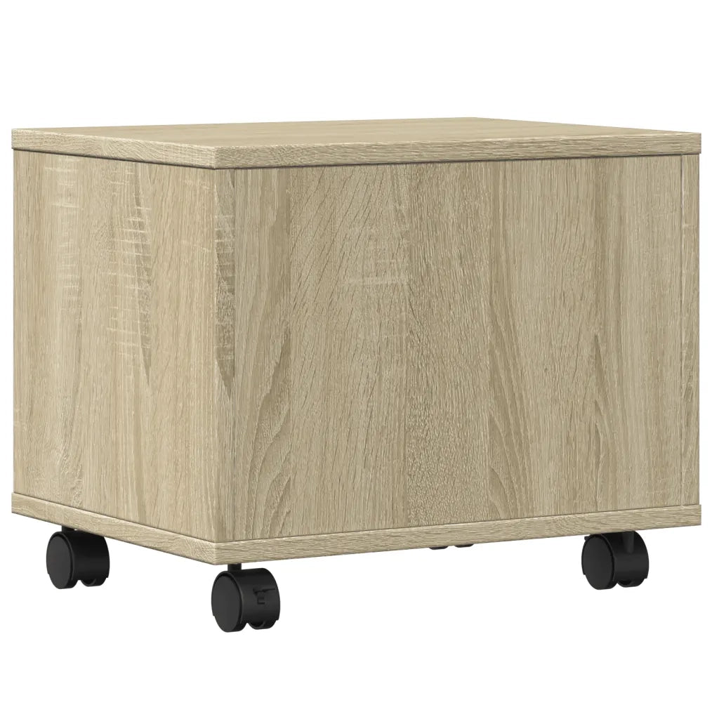 Supporto per Stampante con Ruote Rovere Sonoma 41x32x34,5 cm CFW5335231
