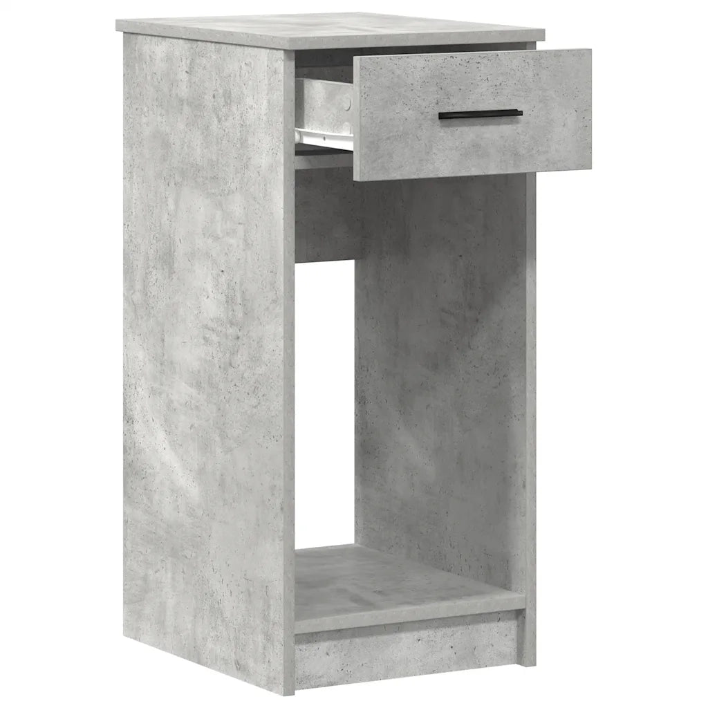 Supporto a Torre per Computer con Cassetto Grigio 35x45x77 cm 858743