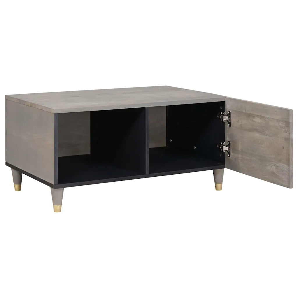 vidaXL Tavolino da salotto Grigio 80 x 50 x 40 cm