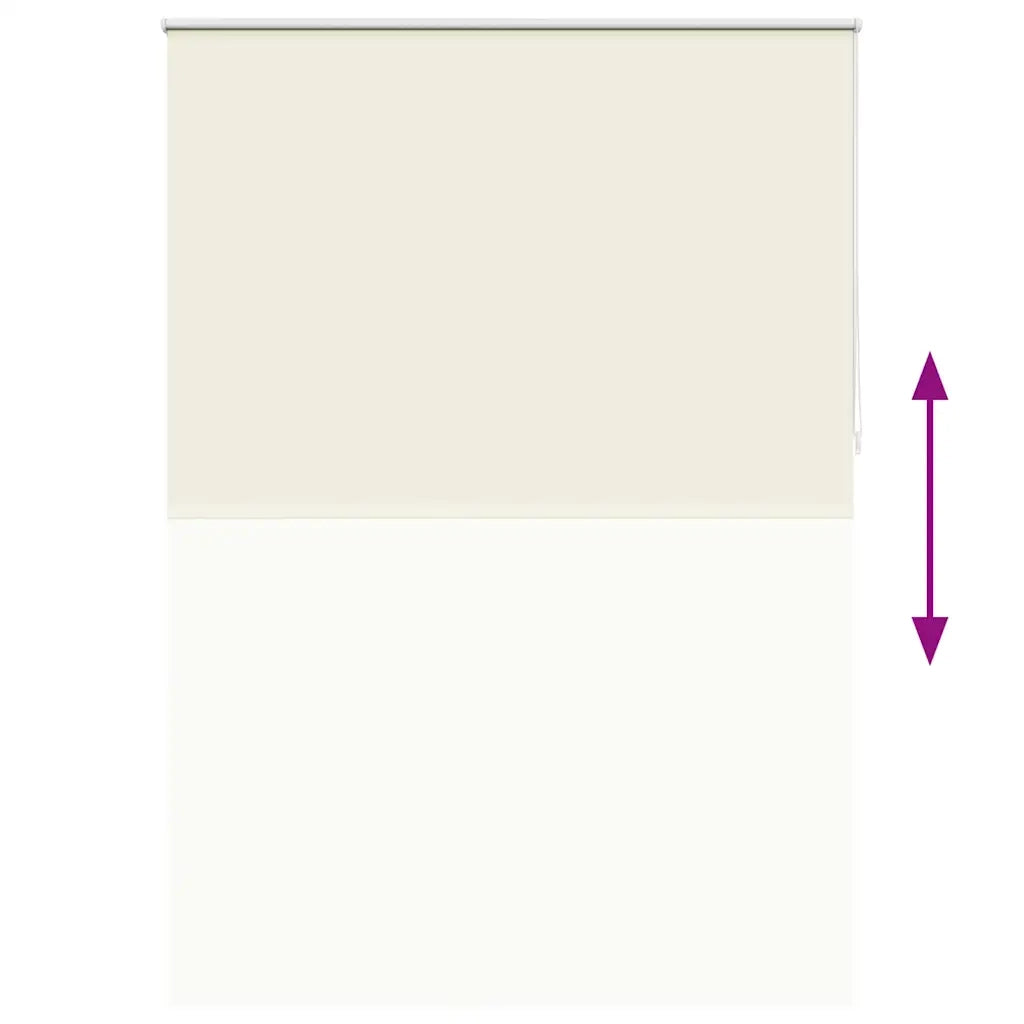 Tenda a rullo oscurante 164,4x230 cm Tessuto Larghezza 160 cm bianco sporco 240176