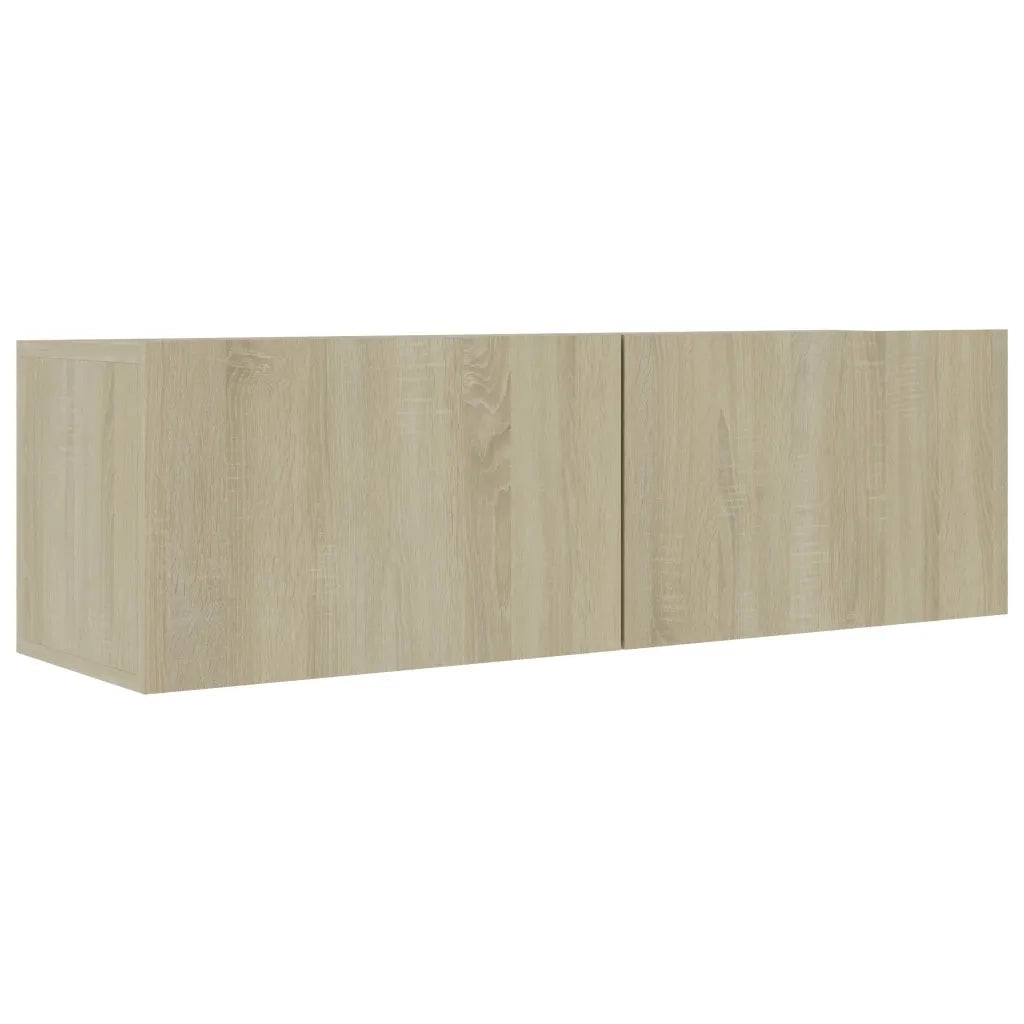 Set di Mobili TV 5 pz-Credenza per TV Rovere Sonoma in Legno Multistrato