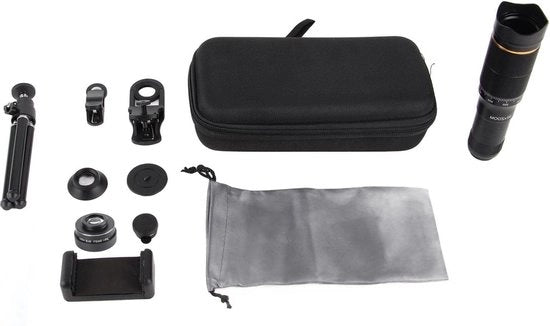 Clip per telecamera per smartphone con lente X con doppia impostazione per lenti di telecamera smartphone