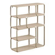 Mensola Lanciano, Beige, Metallo, 18x48x64 cm