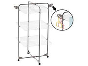 1pz stendibiancheria "alpina 30" acciaio verniciato mt.30 - cm. 68x68x112h. cod:ferx.fer283168