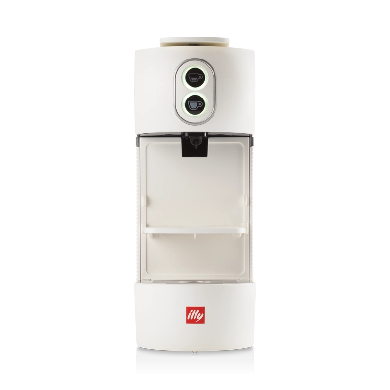 Illy easy macchina da caffè espresso a cialde e.s.e colore bianco