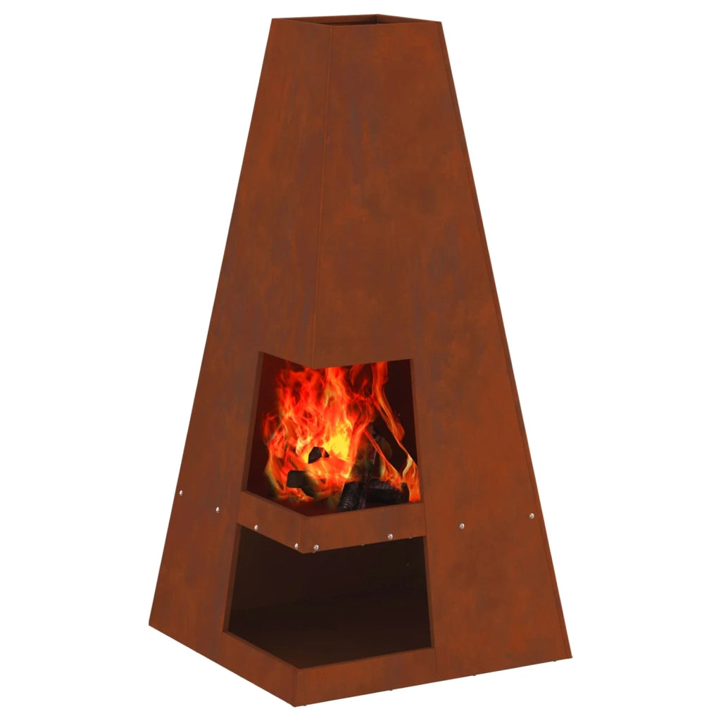 Focolare Marrone 50 x 50 x 100 cm CFW2783939
