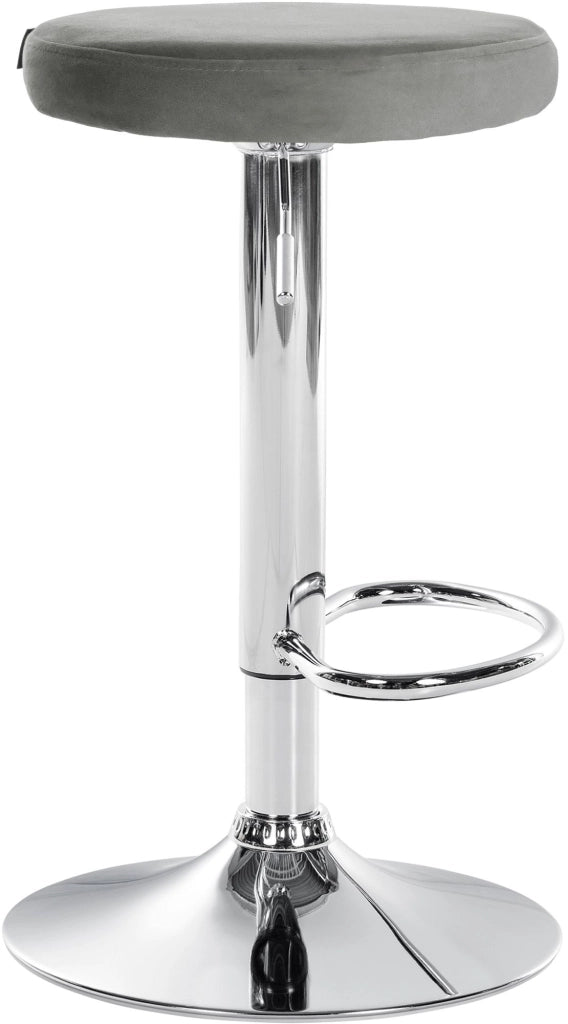 Barhocker Ponte Samt chrom