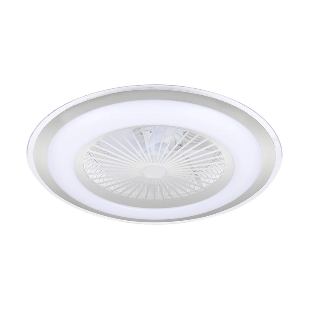Plafoniera ventilatore Zephyr Milagro Ø60 LED 48W telecomando