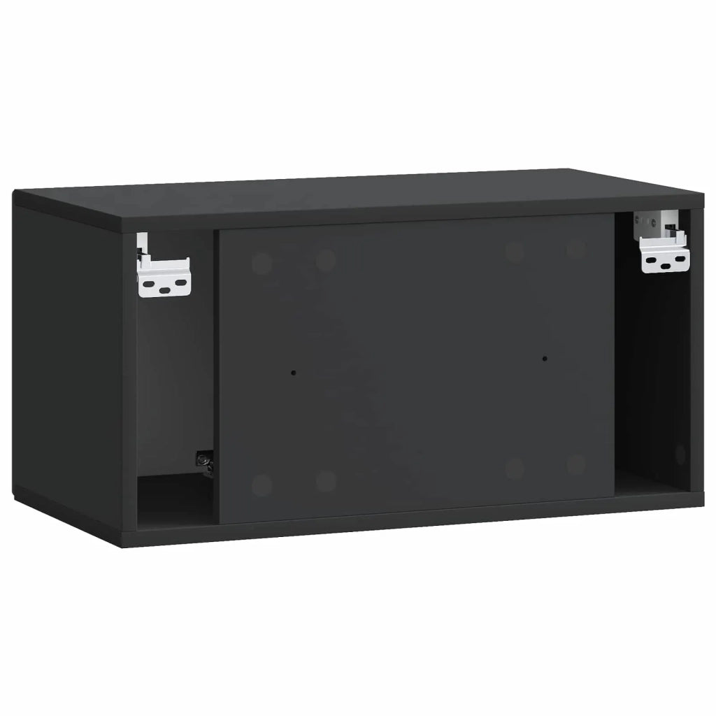 Mobile Porta TV da Muro Nero 59,5 x 31 x 30 cm 898026