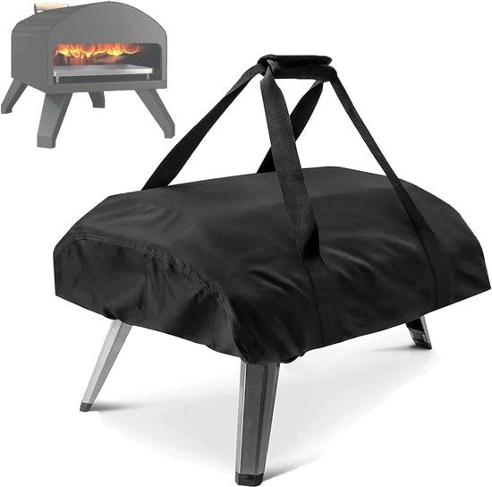 Copricapo Grill, Copricapo per forno a pizza, 420D tessuto impermeabile Copertura per forno a pizza Resistente al tempo Tessuto impermeabile Copertura per forno a BBQ per forni a legna a carbone di legno
