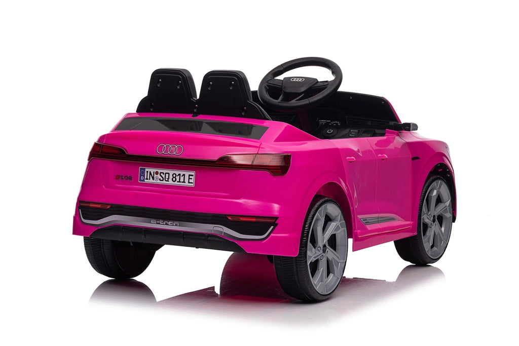 Macchina Elettrica per Bambini Licenza Ufficiale Audi SQ8 12V 4,5Ah Fucsia