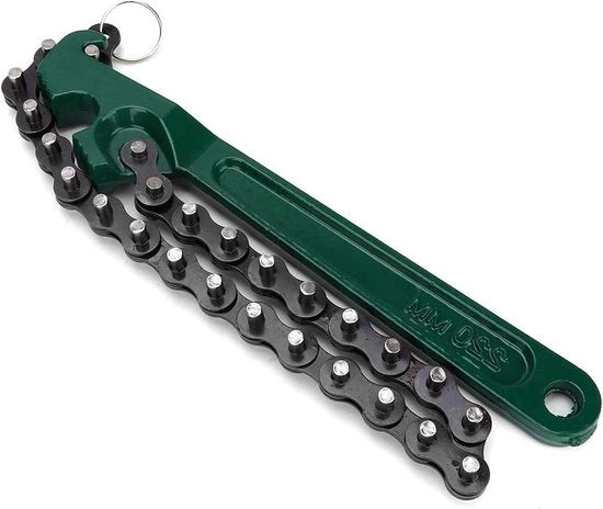 Filtro Olio Universale per Rimpicciolimento a 9 pollici - Strumento di Rimozione per Chiave a Catena Tipo Olio