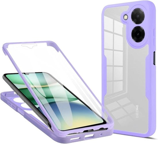 Hoes per smartphone, ultradun e schokbestendig con protezione schermo, colore paese.