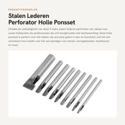 Perforatrice a 9 punte - Pialla in acciaio di carbonio - Precisi fori - Strumento DIY - Duraturo e efficiente - Pialla a punte perforanti