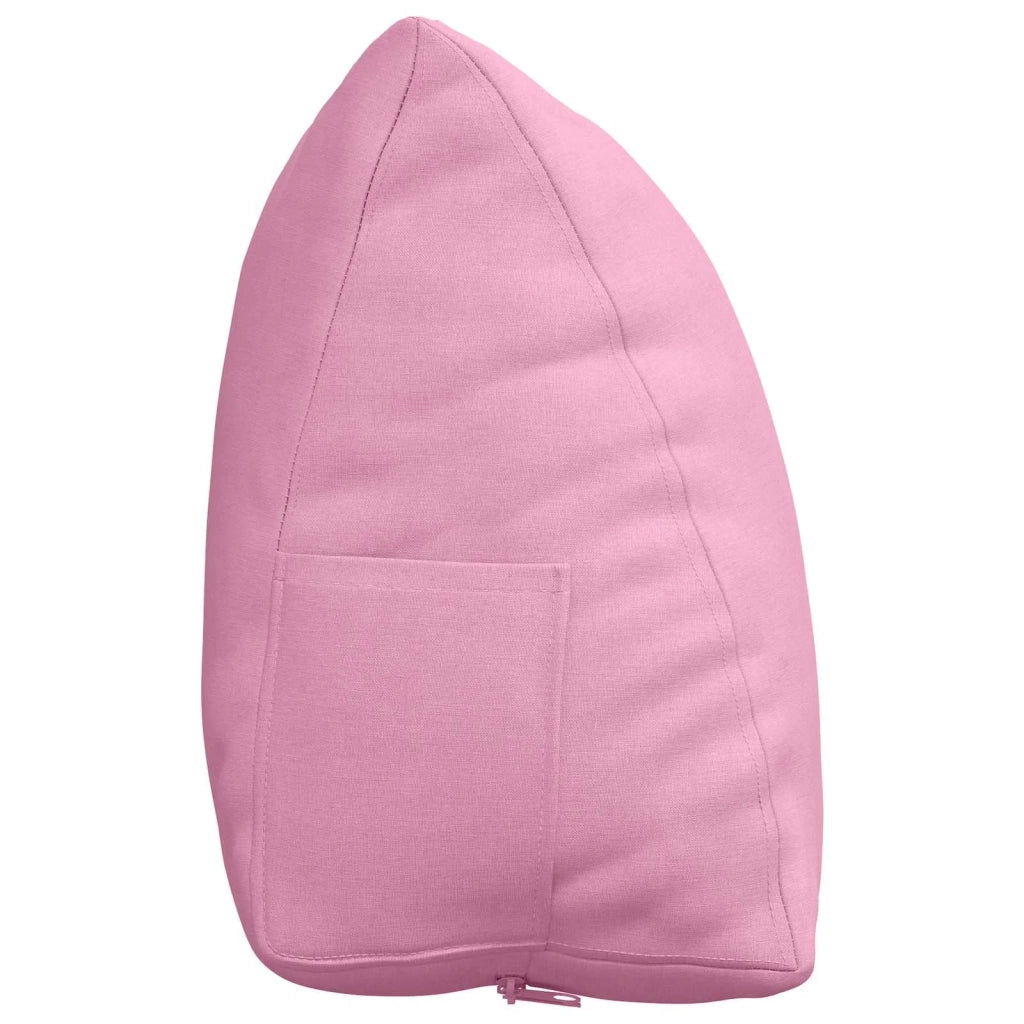 Cuscino per Schiena | Cuscino dorsale Rosa 60 x 20 x 50 cm Tessuto