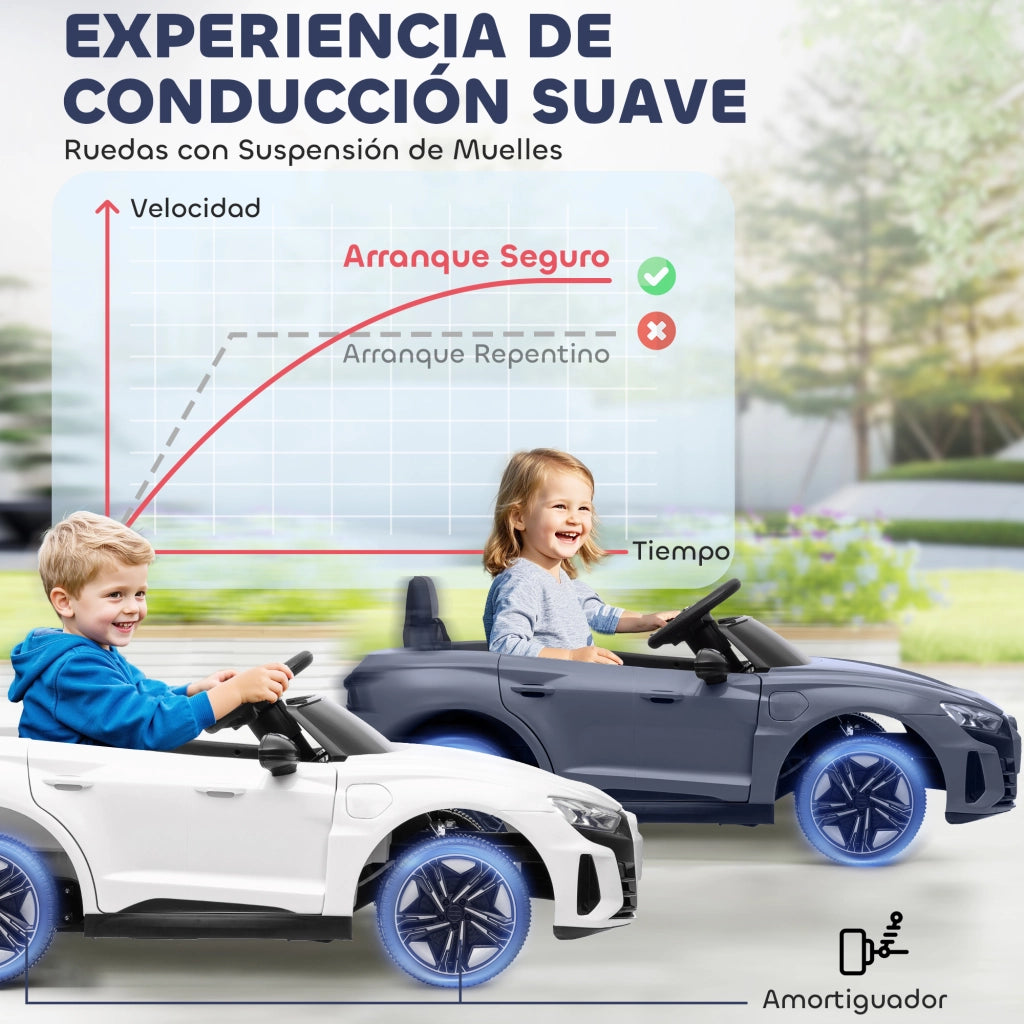 Auto elettrica per bambini ¨C zephmum ¨C 103x58x41 cm grigio