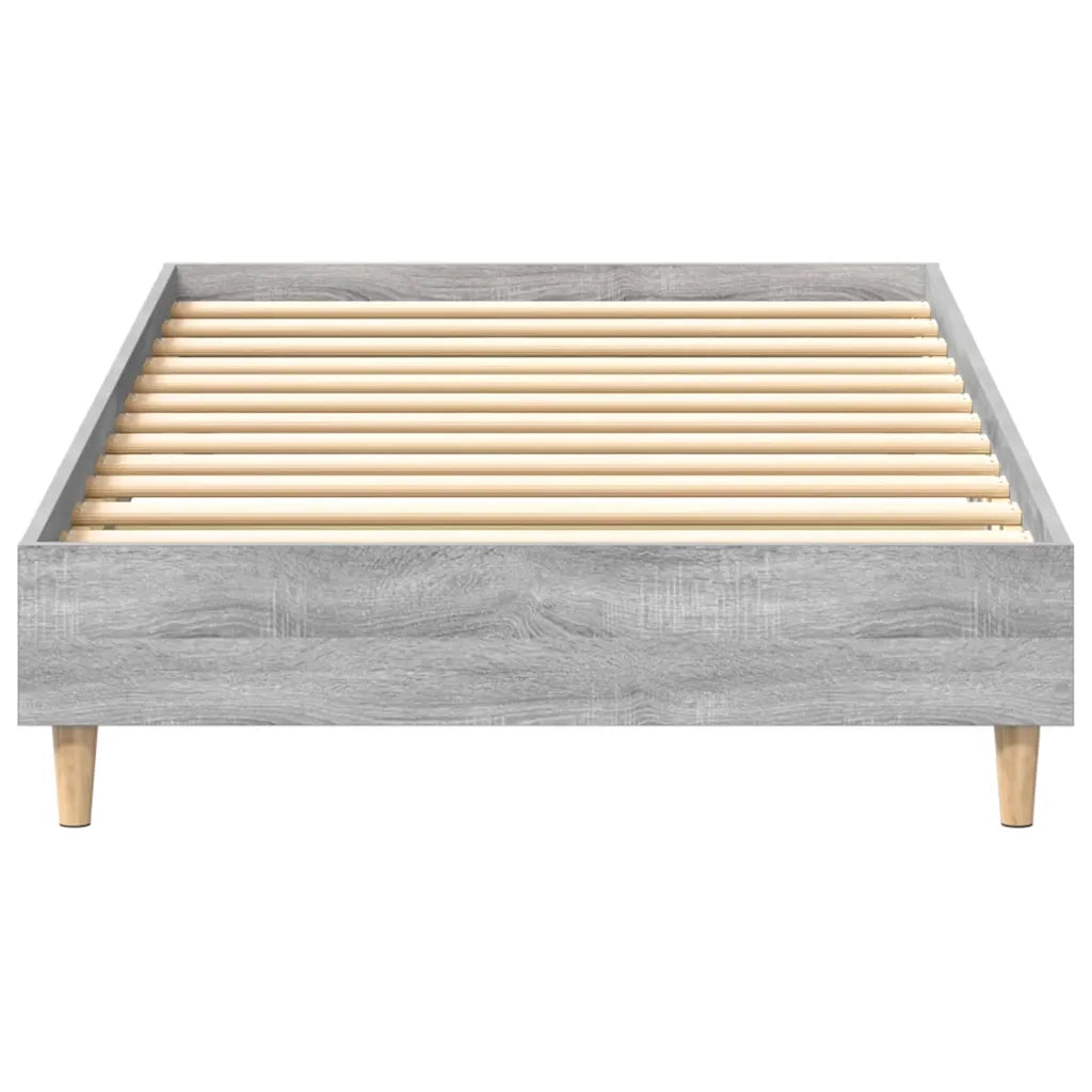Giroletto senza Materasso Grigio Sonoma 90x190 cm in Truciolato 861089
