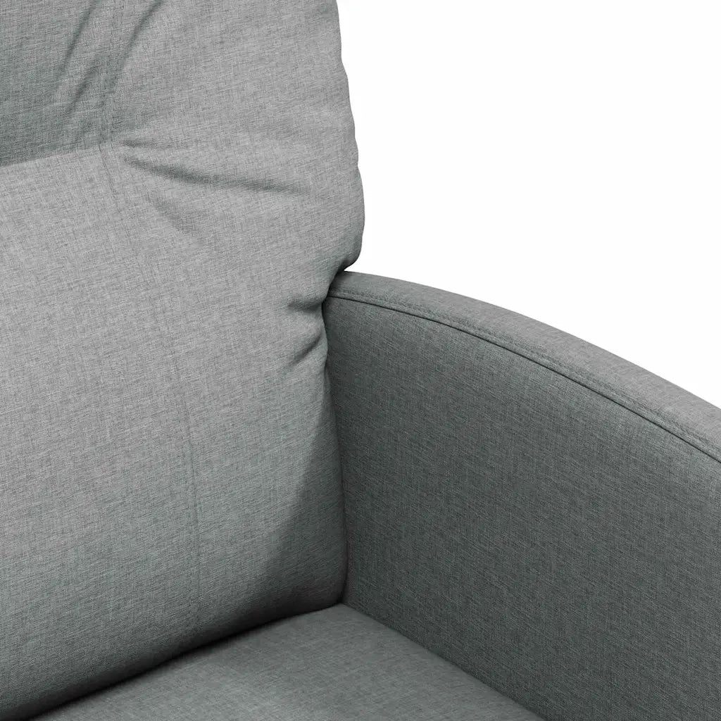 Sedie da Pranzo con Ruote 2 pcs Grigio chiaro 57 x 67 x 95 cm
