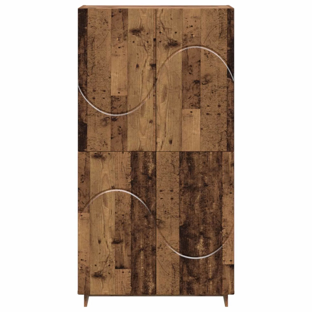 Credenza Legno di quercia 79 x 41 x 151 cm Legno ingegnerizzato 3433116