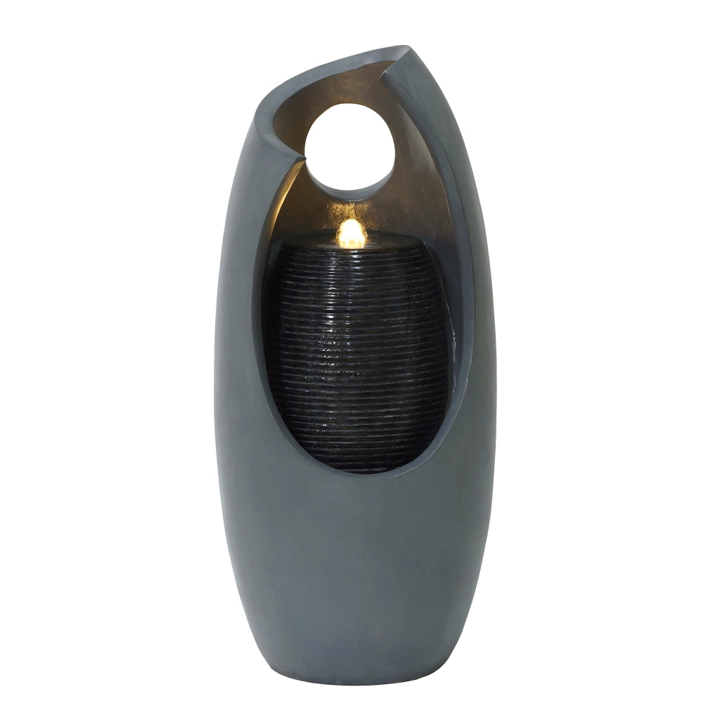 Fontana da Giardino Elettrica a Cascata Radiant Falls con LED Bianco Caldo