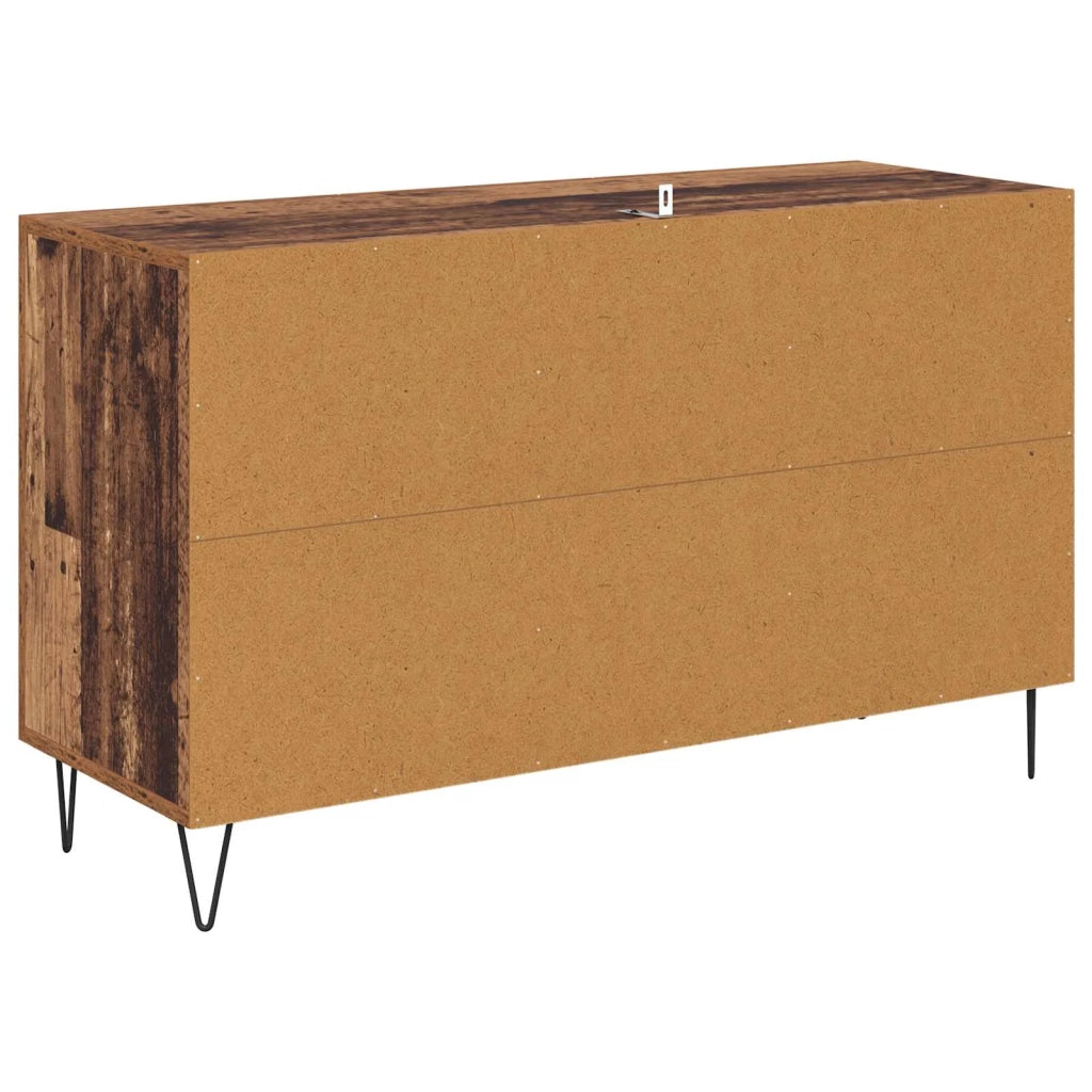Credenza | Madia | Buffet da pranzo | Armadio da pranzo Legno vecchio 100 x 36 x 60 cm Legno multistrato