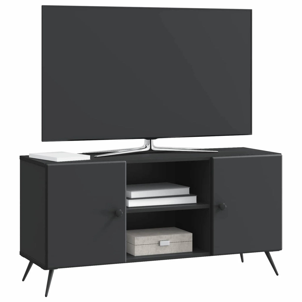 Mobile TV Nero 102 x 34,5 x 50 cm Legno ingegnerizzato 895616