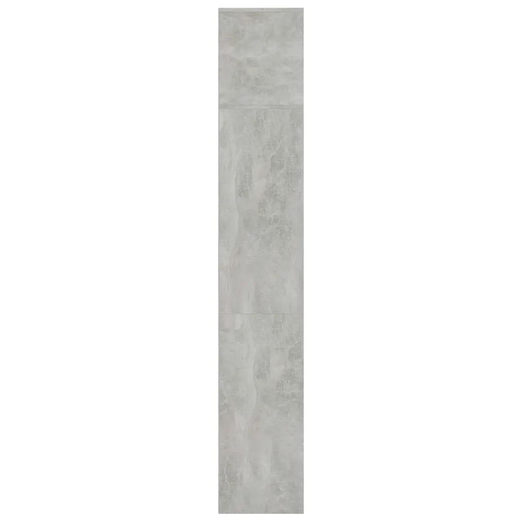 Set Mobili Libreria-Porta TV 3 pz Grigio Cemento 180x30x180 cm