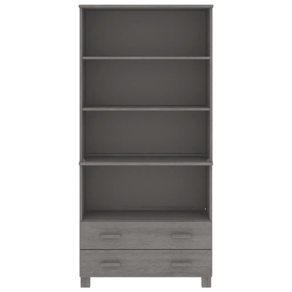 Credenza | Madia | Buffet da pranzo | Armadio da pranzo HAMAR in Legno Massello di Pino Grigio Chiaro