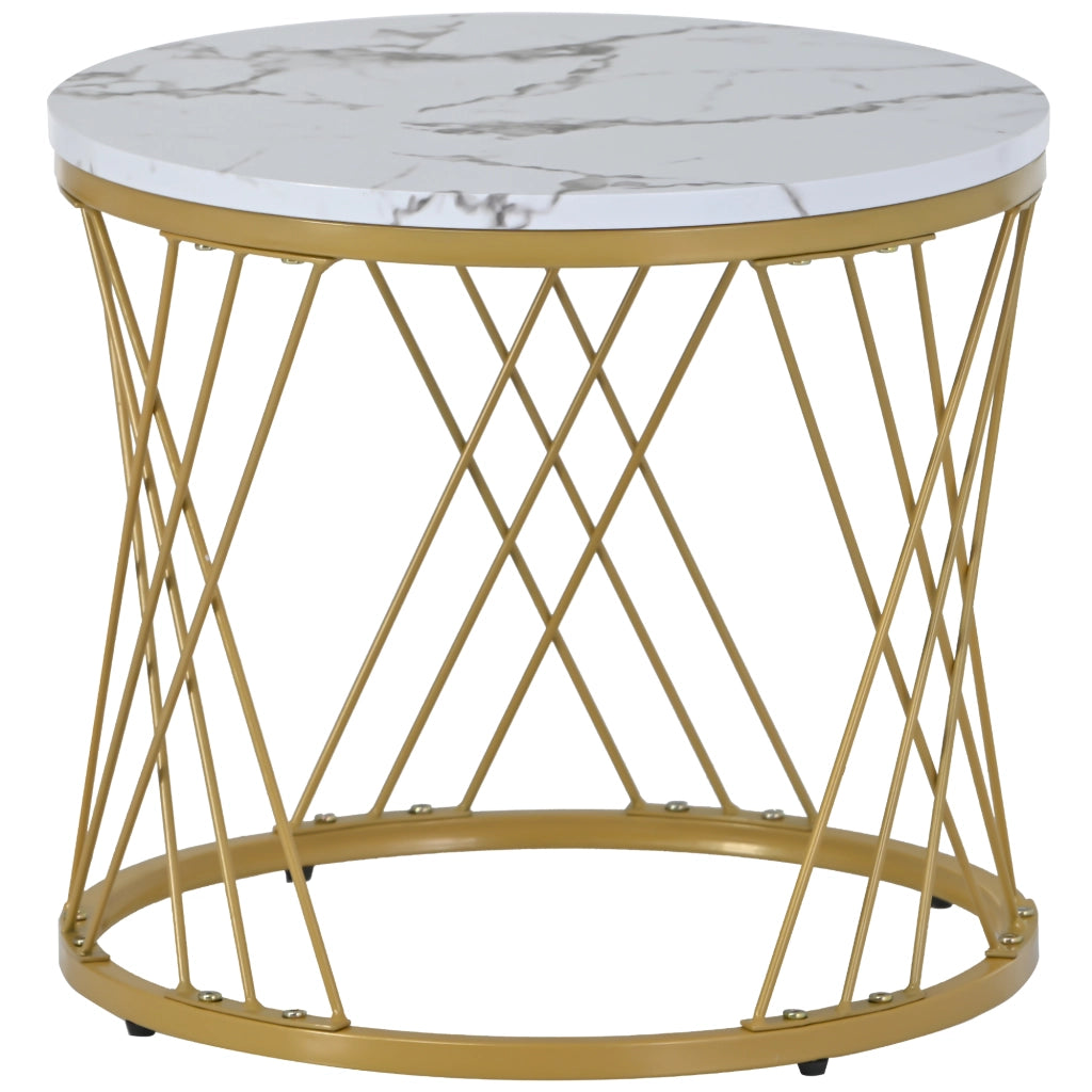 TAVOLINO DA CAFFÈ NESTING Set da 2 pezzi 70x70x45 cm MDF Nero