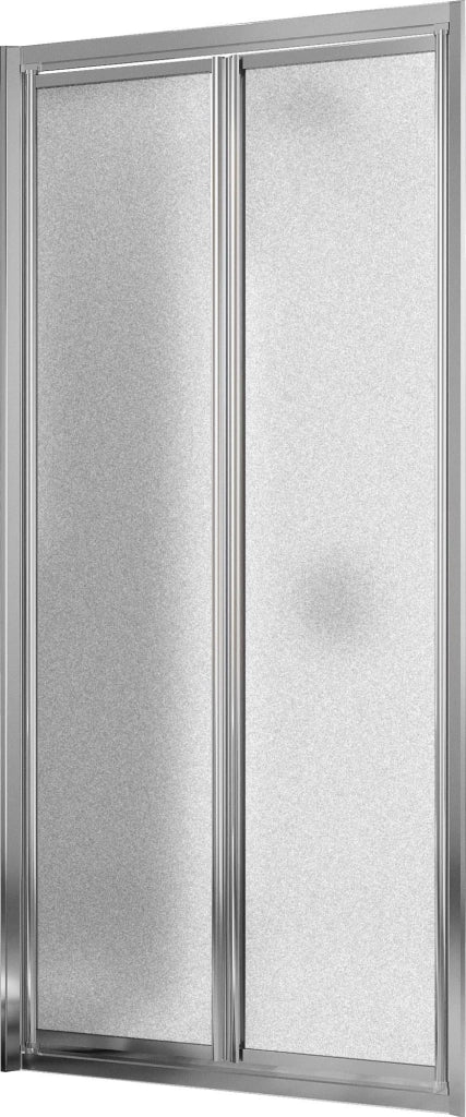 Porta Doccia 2 Ante Battenti in Cristallo Opaco 4mm H198 Fosterberg Maribo 70 cm