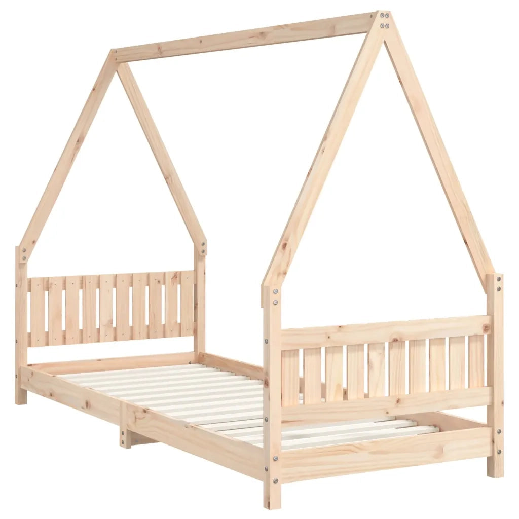 Giroletto per Bambini-Struttura Letto Bambini 80x200 cm in Legno Massello di Pino 609683