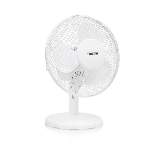 VENTILATORE TAVOLO 23CM BIANCO