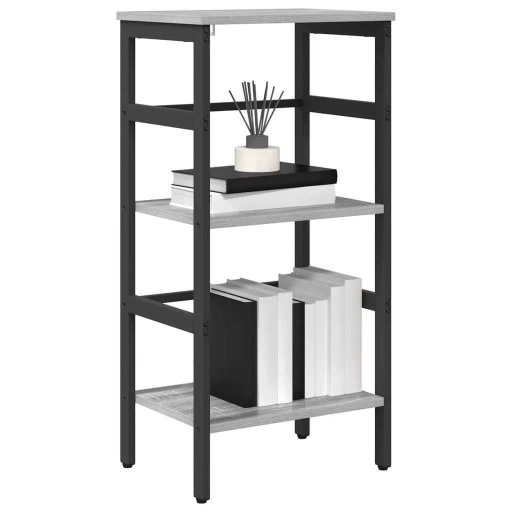 Libreria Grigio Sonoma 40 x 29,5 x 81 cm Legno multistrato 883901