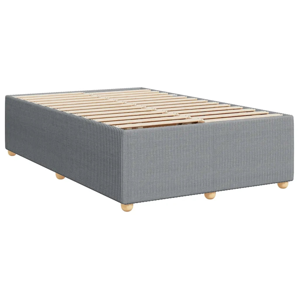 Giroletto senza Materasso Grigio Chiaro 120x200 cm Tessuto